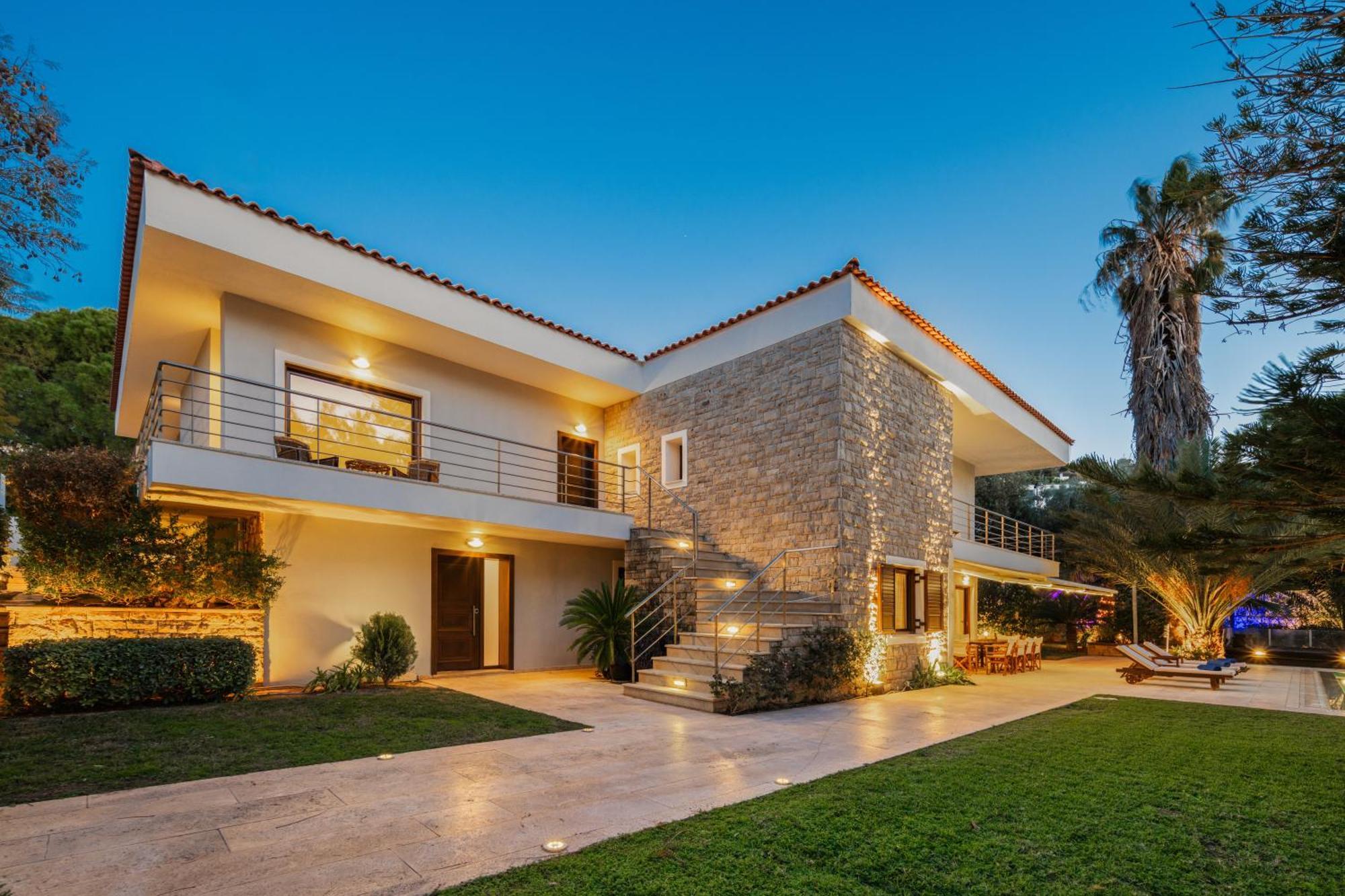 Villa Saronida Esterno foto