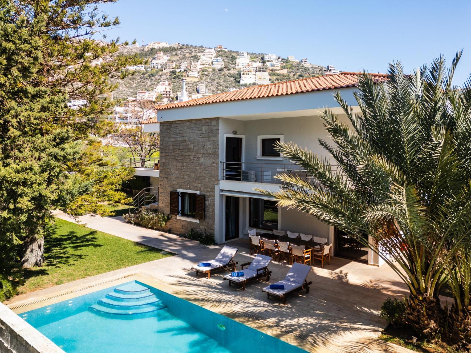 Villa Saronida Esterno foto
